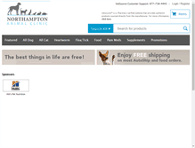 Tablet Screenshot of northamptonanimalhealthclinic.securevetsource.com