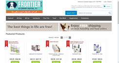 Desktop Screenshot of frontiervethospital.securevetsource.com