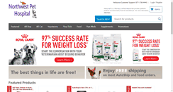 Desktop Screenshot of northwestpethospital.securevetsource.com